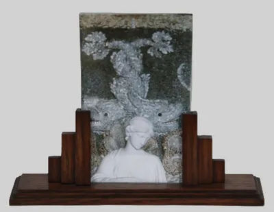 Art Déco houten fotolijst