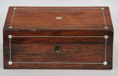 Doos in pallisanderhout