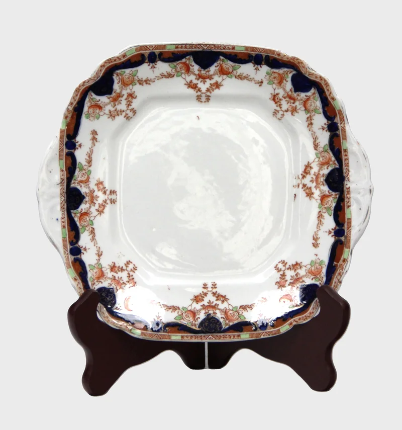 Edwardian koekjesschotel - Porselein › Schalen - €35.00 - Gemerkt JGS&Co, Stanley, Foley China
Edwardian periode, ca 1930-1940
22x25cm