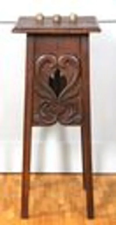 Eiken staander 19e eeuw thumbnail 1