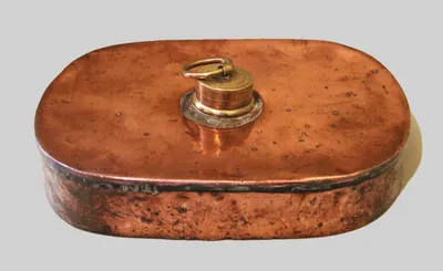 Georgean rood koper warmer