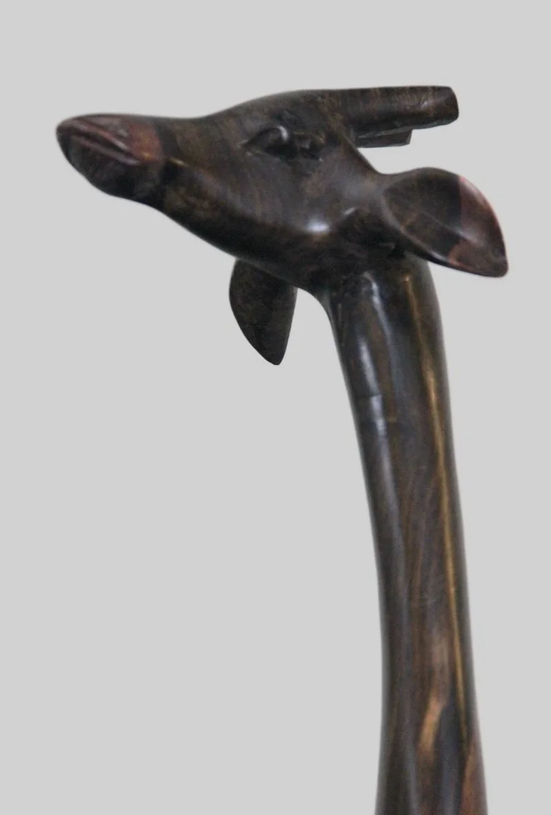 Giraf in palissander - Diversen › Figuren - €165.00 - Grote giraf, gesneden in palissanderhout.
62cm hoog