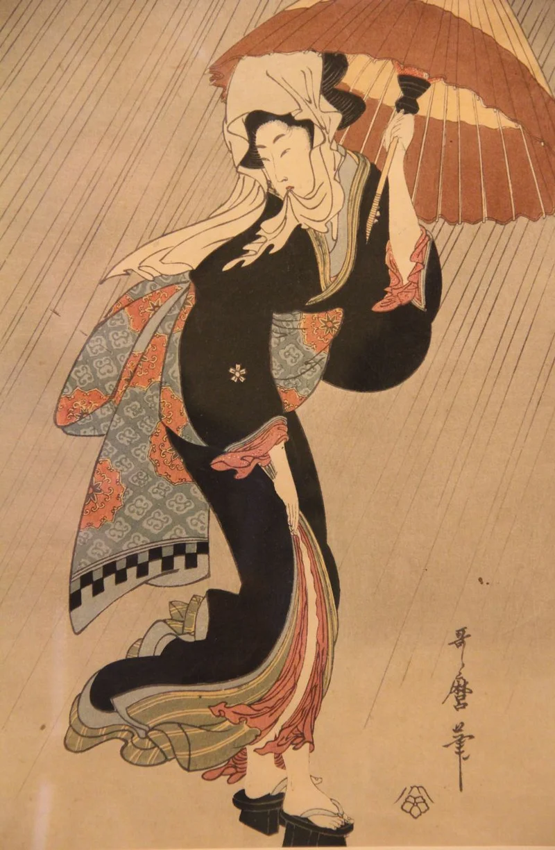 Japanse prent (2) - Diversen › Schilderijen en prenten - €110.00 - Japanse blokdruk
34.5 x 49cm, lijst inbegrepen