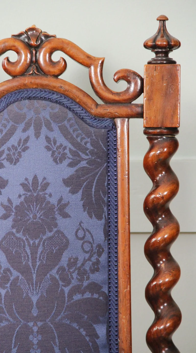 Midvictoriaans haardstoeltje - Meubel › Zitmeubels