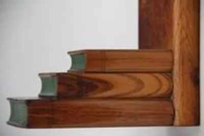 Paar boekensteunen in eik thumbnail 2