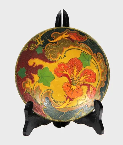 Paar Duitse art nouveau borden