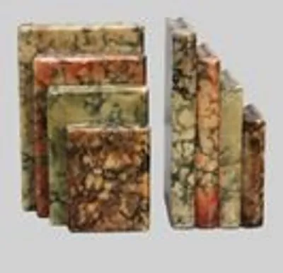 Paar marmer boekensteunen thumbnail 2