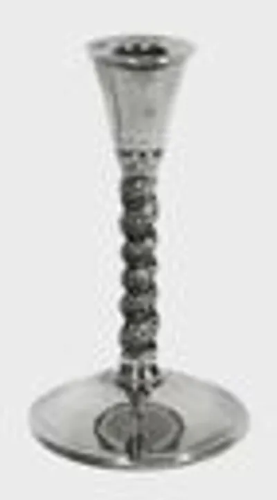 Paar verzilverde kandelaartjes thumbnail 2