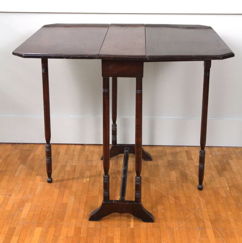 Palissanderkleurig sutherlandtafeltje - Meubel › Tafels