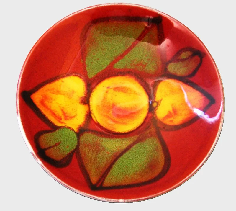 Poole bord - Porselein › Borden - €15.00 - 12cm diameter
Ca 1960-1970