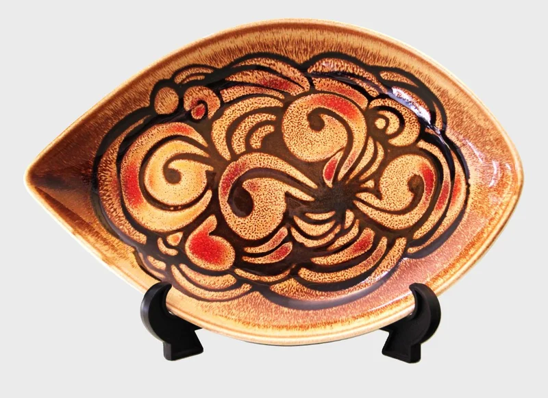 Poole schaal (1) - Porselein › Borden - €65.00 - Schaal gemerkt Poole
Decor van Aegean
1966-1980
30 x 20cm