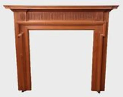 Schouwmantel in grenenhout thumbnail 2