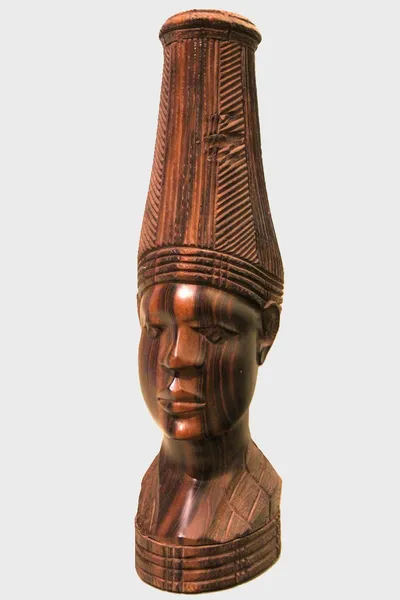 Senegalese figuur in palissanderhout