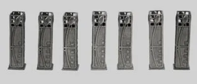 Set vaasjes naar ontwerp van C.R.Mackintosh thumbnail 1