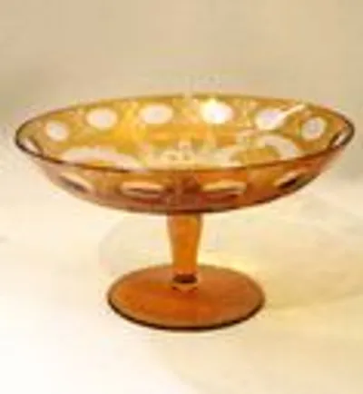 Tazza in geel kristal thumbnail 1