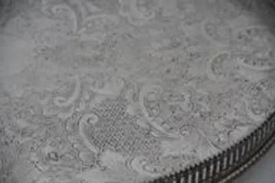 Verzilverd dienblad met galerij thumbnail 2