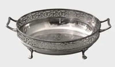 Verzilverde schaal (1) thumbnail 1