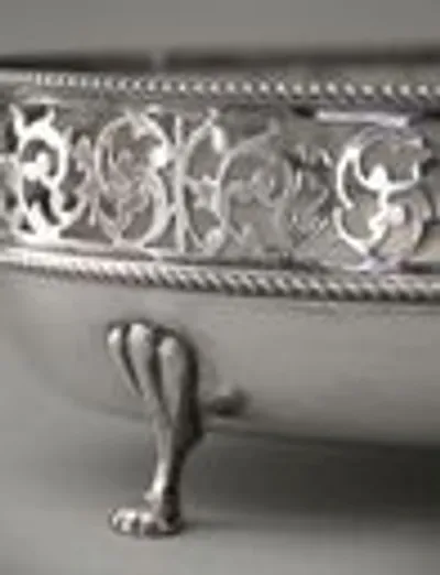 Verzilverde schaal (1) thumbnail 2